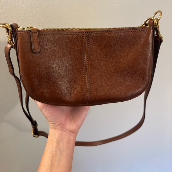 Like New Jolie Leather Small Crossbody Bag Brown - Picture 13 of 15